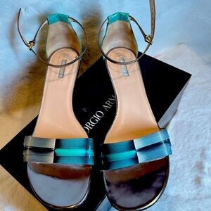 Giorgio Armani, flat sandals size 39